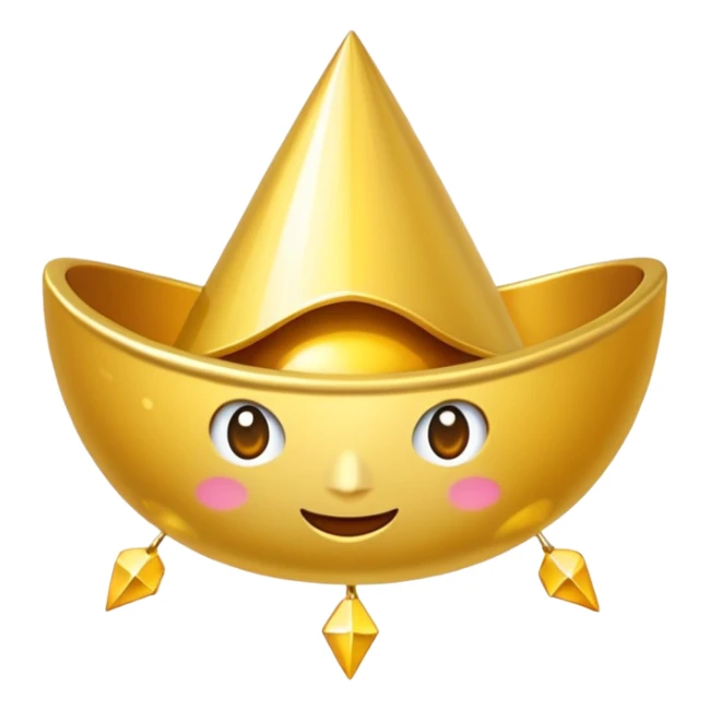 Varita mágica de oro  sticker