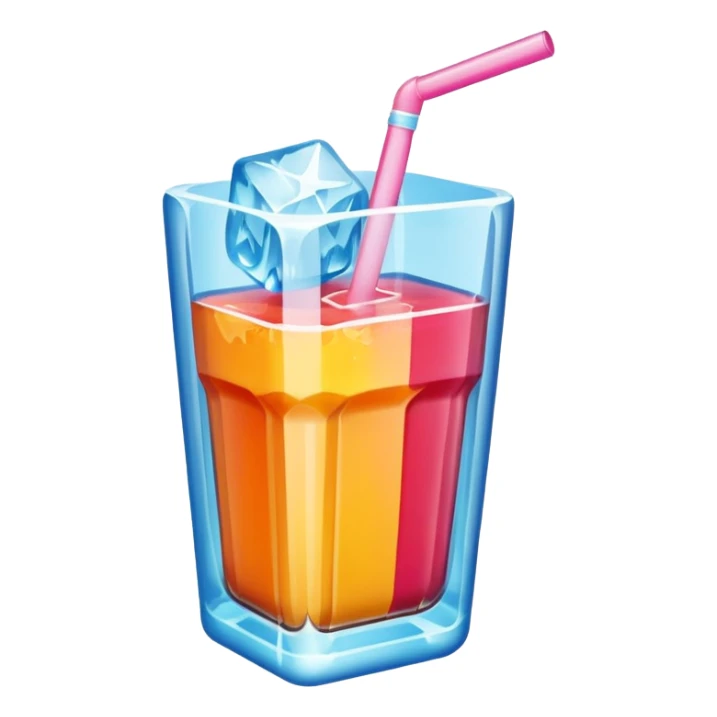 frozen juice sticker