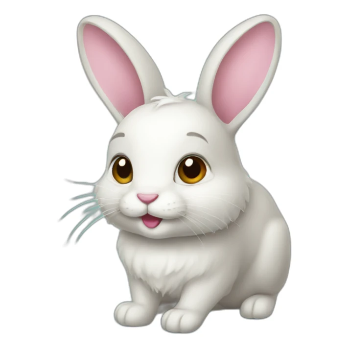 bunny sticker