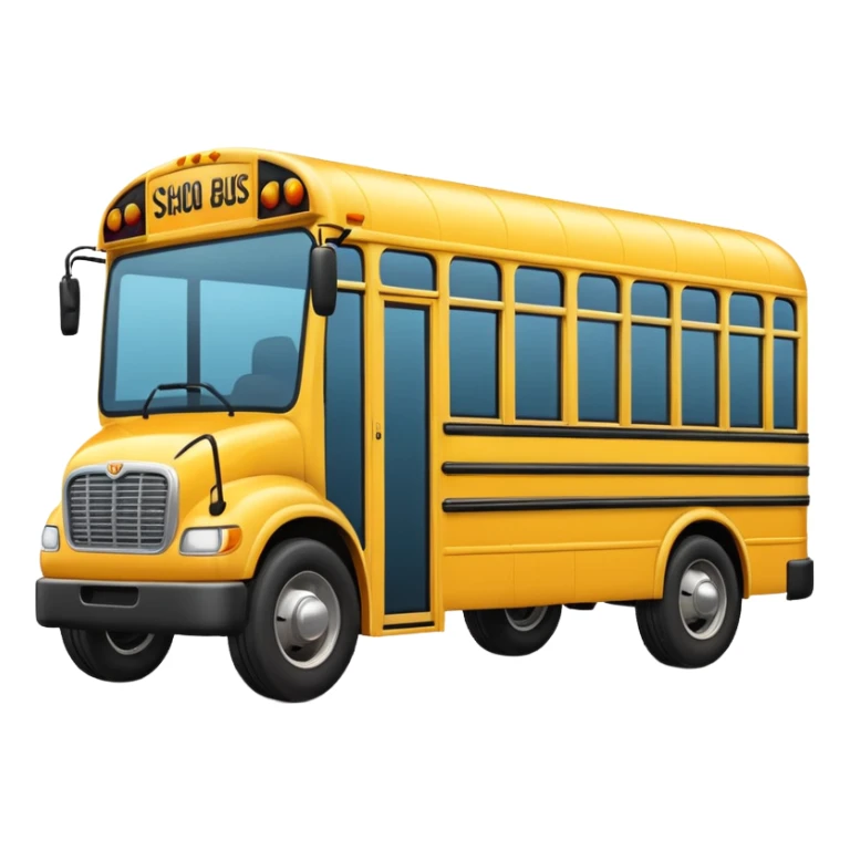 international school bus sticker