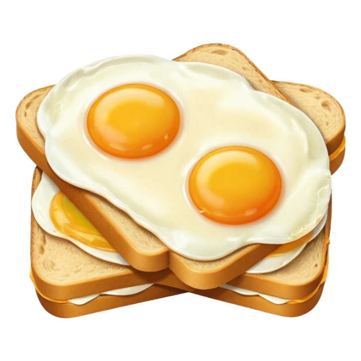 Butter sandwich eggs aesthetic  sticker