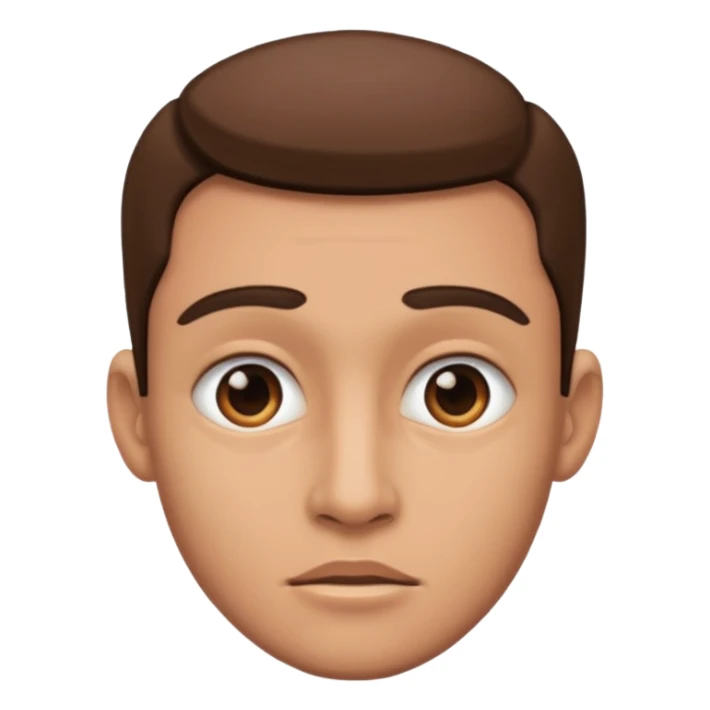 caricature male sticker