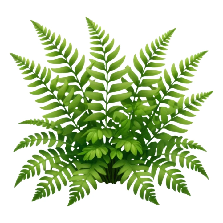 A cluster of soft green ferns growing under shaded trees.









































 sticker