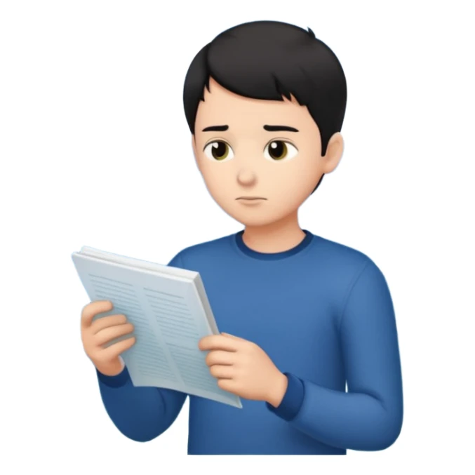 boy with short black hair, ocean air, perfectlist sticker