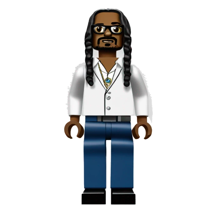 SNOOP DOGG lego full body sticker