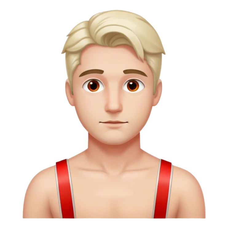 German World War Man Austrian Artist Red Arm Band sticker