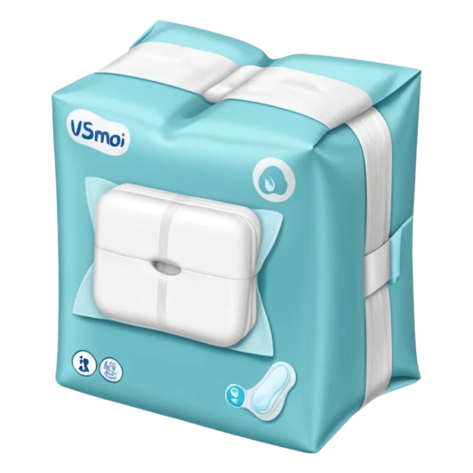 Pack of sanitary pads  sticker