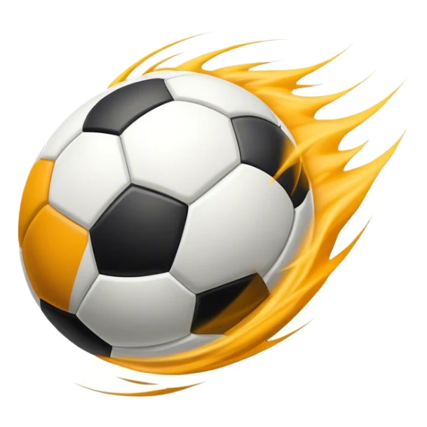 Cinematic Realistic image of an AFL ball captured mid-flight with dynamic motion blur and finely detailed rugged textures, set under dramatic stadium lighting that evokes high-energy athleticism sticker