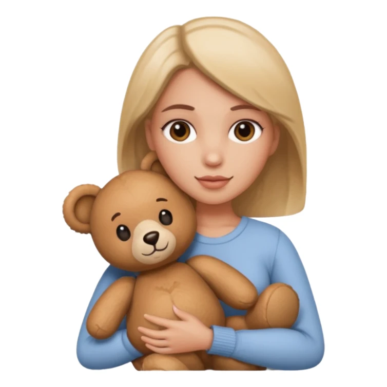 Single women with Teddy ' sticker