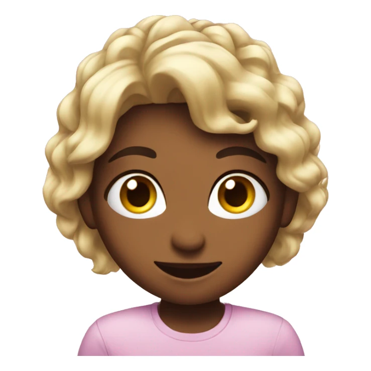 Face with girlie energy playful sticker