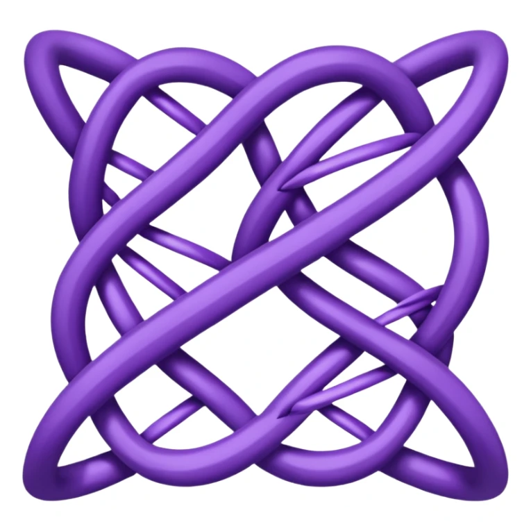 I want a DNA helix with a draped, rippled purple sheet as a background sticker