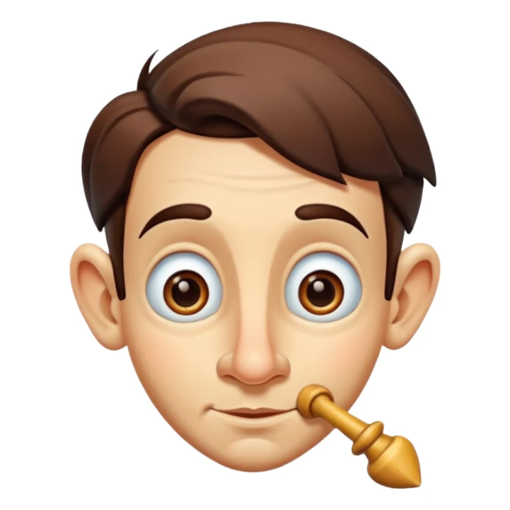 PINOQUIO COM O NARIOZ GRANDE sticker