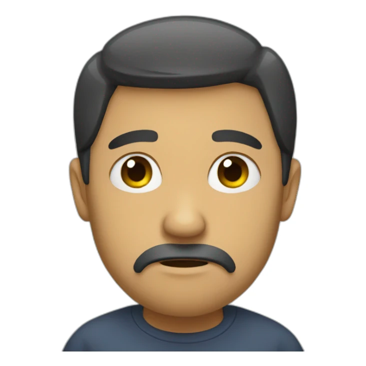 Hombre triste sticker