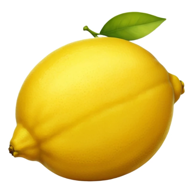 The leftovers of a lemon after making lemon juice sticker