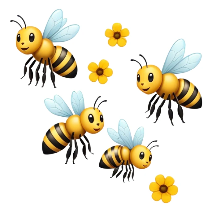 Bees sticker