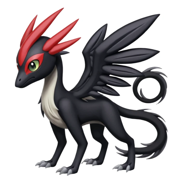 Meloetta-Nargacuga-Darkrai-Pokémon-Fakémon-creature sticker