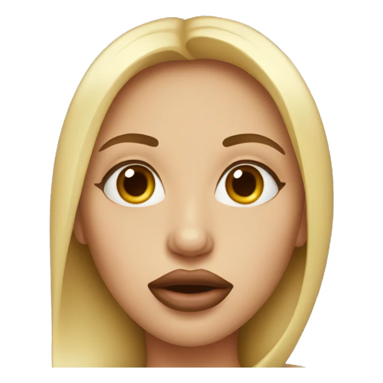 Women have big lips sticker