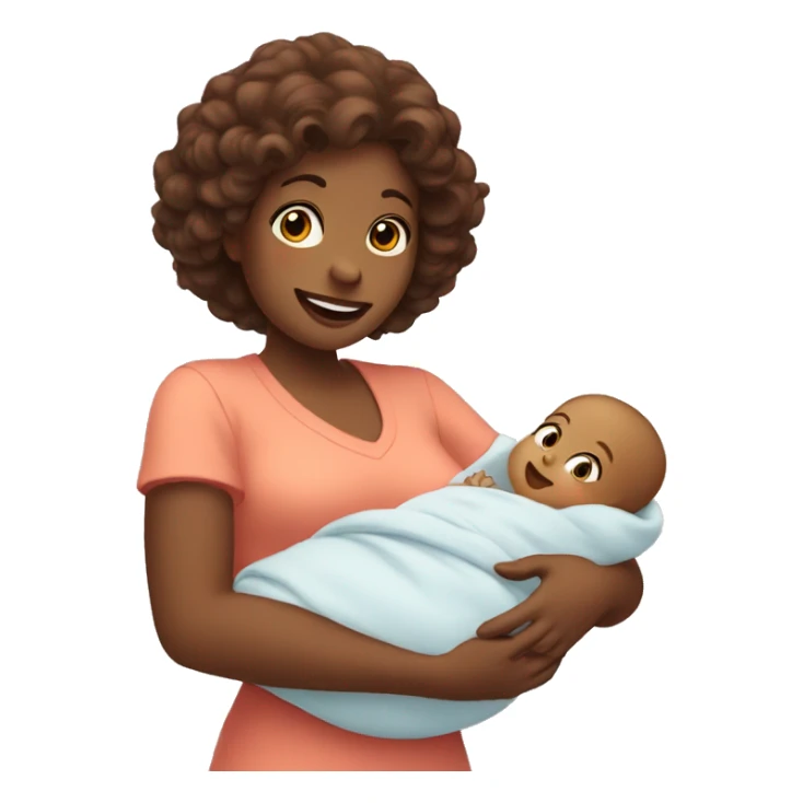 Wendy taking care of babies  sticker