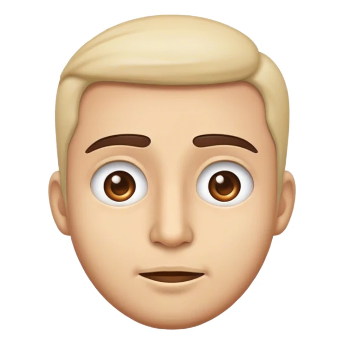 facial emoji of Vinay Tambey sticker