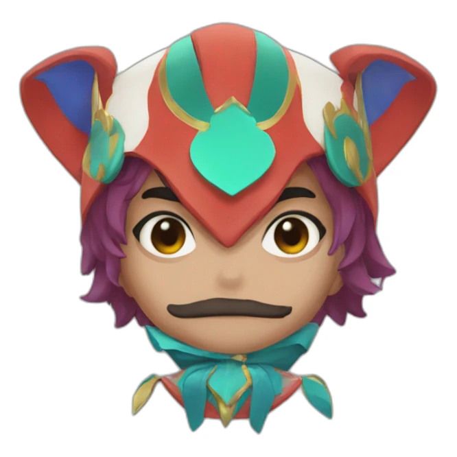 Arlecchino genshin sticker