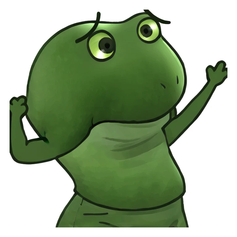 White girl with dark hair shaking butt dancing sticker