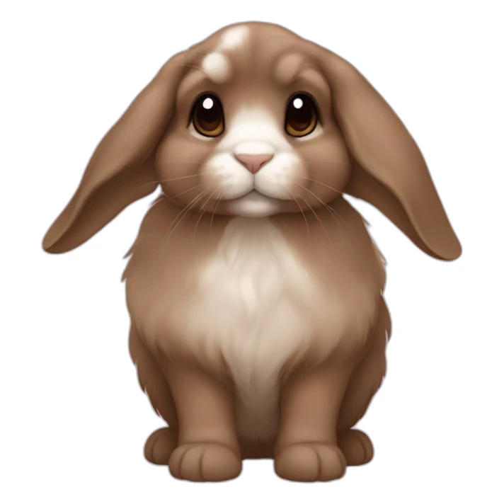 disney inspired brown holland lop sticker