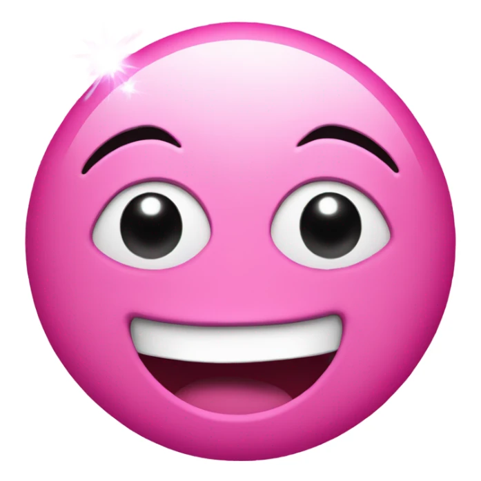 The word yay with pink sparkles sticker