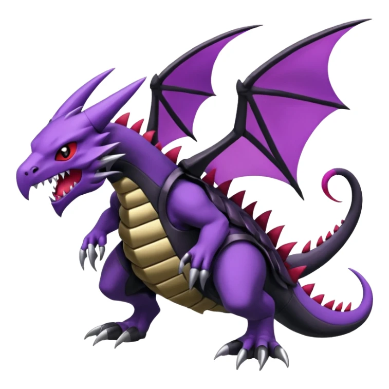 Skorupi-Drapion-Gligar-Gliscor-Pokémon-fusion (full body) sticker