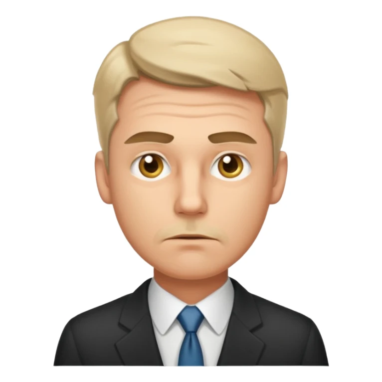 Tired caucasian male business man

marked baggy eyes, light beard sticker