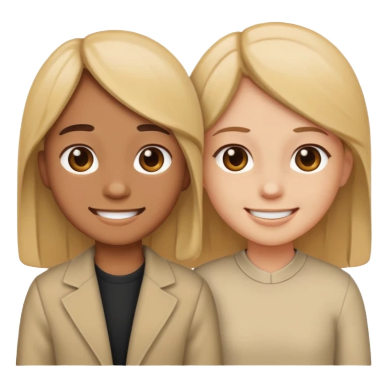 I want sister and brother emoji download  sticker