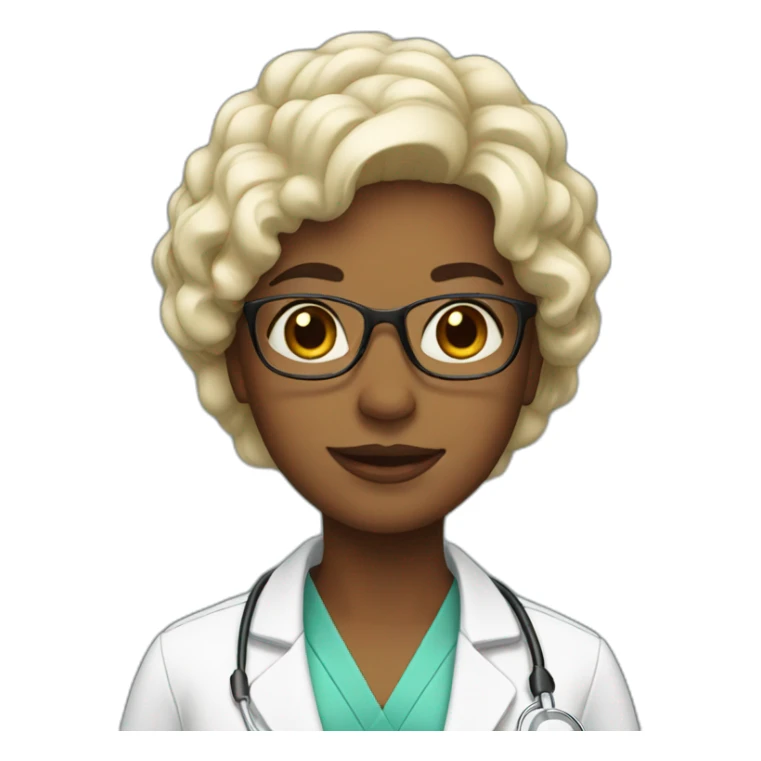 beautiful doctor sticker