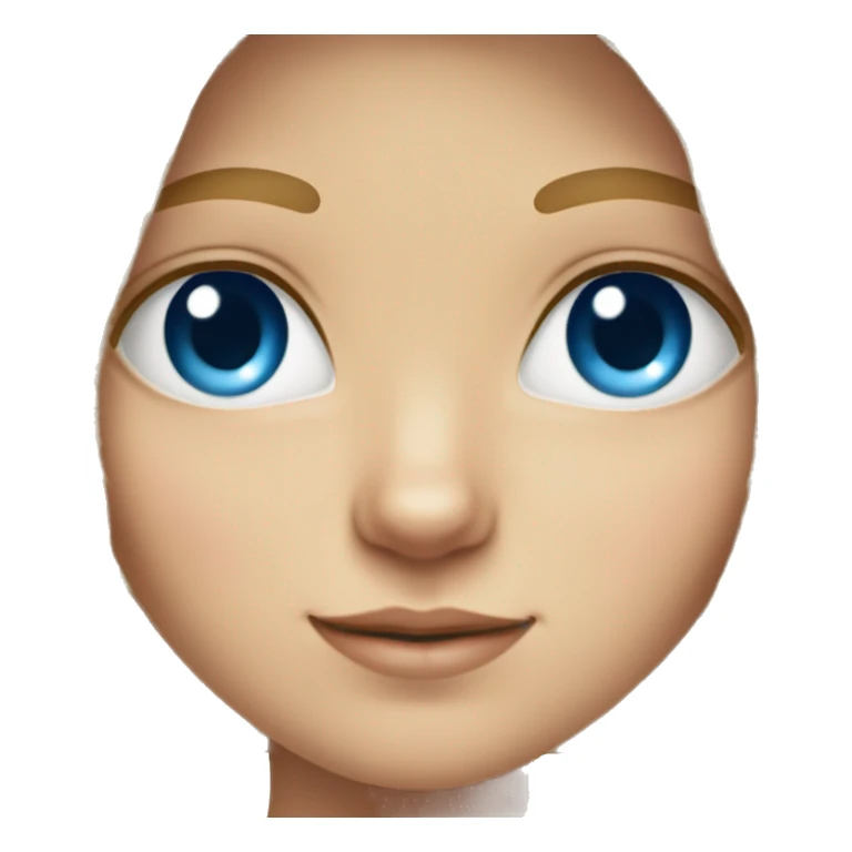 Blonde girl with blue eyes huges so tightly one cat  sticker