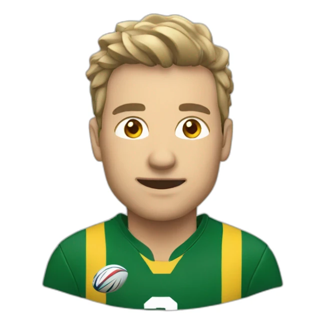 Rugby playet sticker