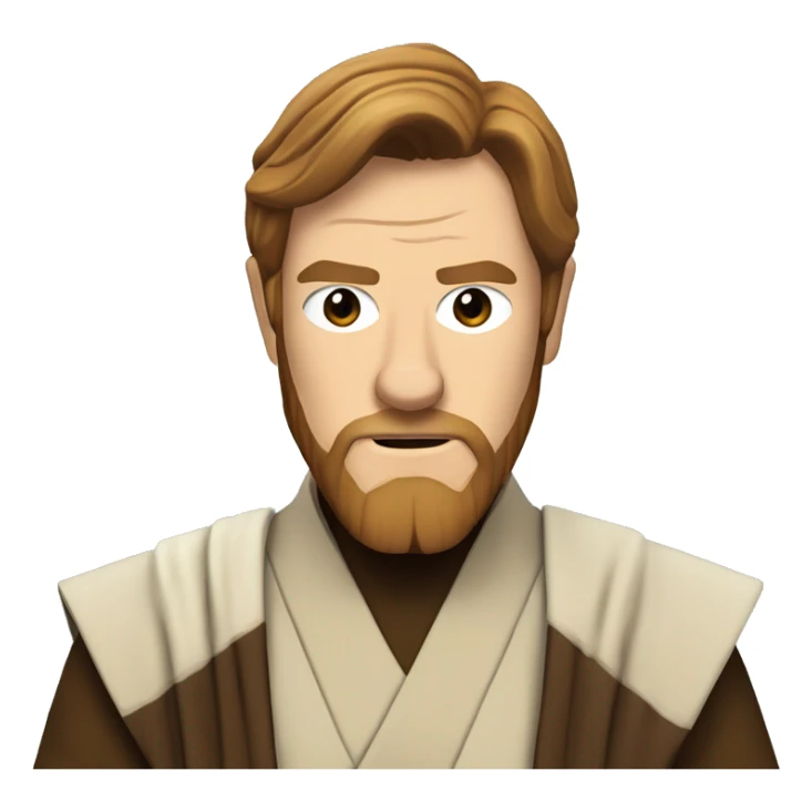 Obi Wan Kenobi from episode 4 of Star Wars sticker