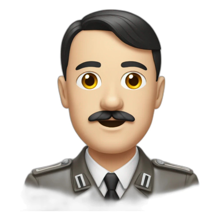 Hitler qui fait bonjour  sticker