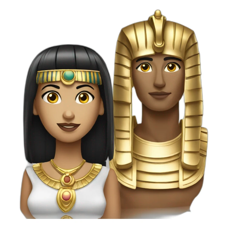 Cleopatra with pc sticker