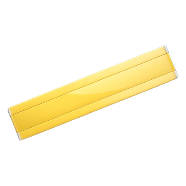 3D render of Yellow Tape, forensic investigation aesthetic, sterile clinical lighting, cool blue undertones, sharp high-contrast details, professional clean look, Apple emoji style, isolated on white background --v 6.0 sticker