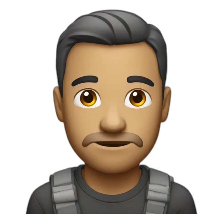 focused person sticker