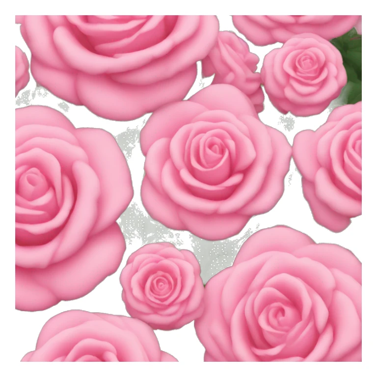 Eine Pfingstrose in rosa sticker