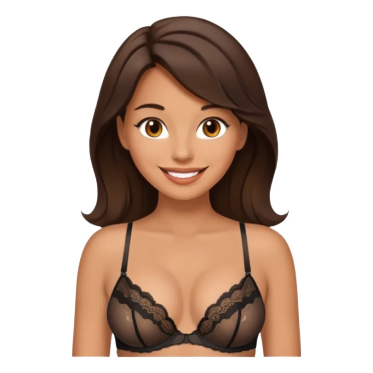 Slutty brunette wife sticker