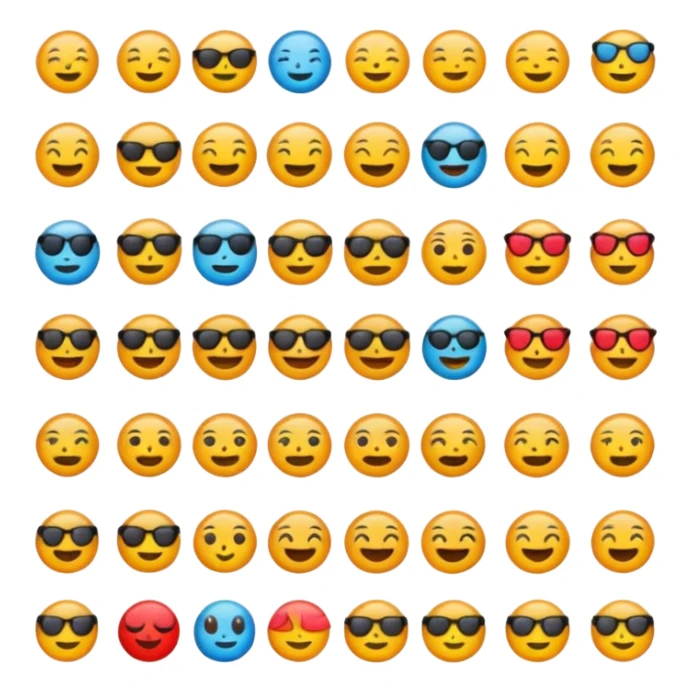 make a 67 emoji but insted of 67 put 21 sticker
