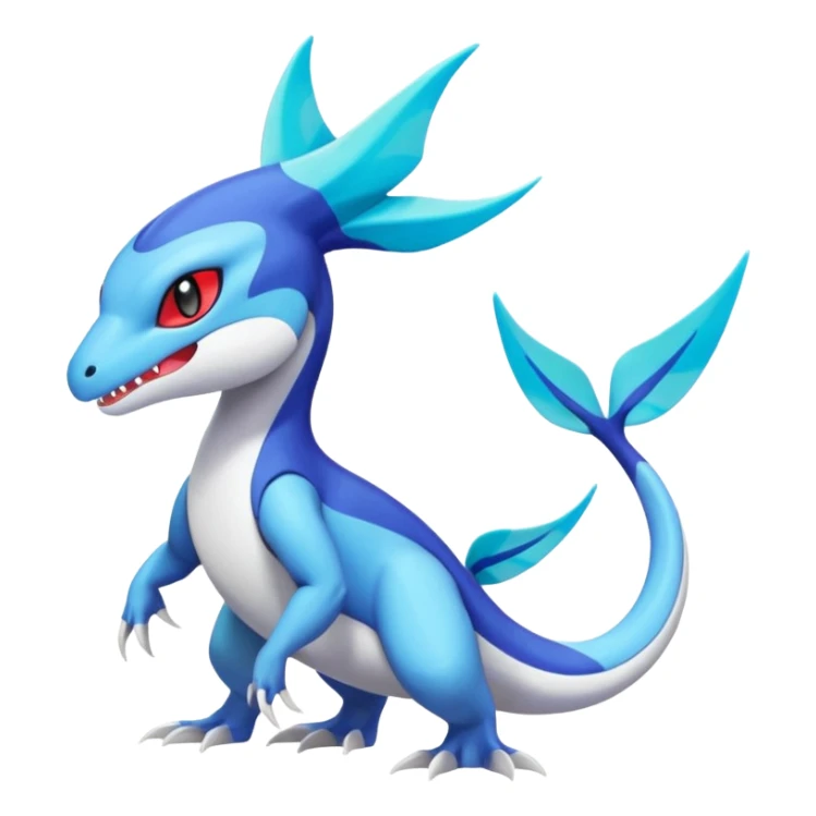 Meloetta-Salamence-Salandit-Latios-Fakémon-creature-hybrid sticker