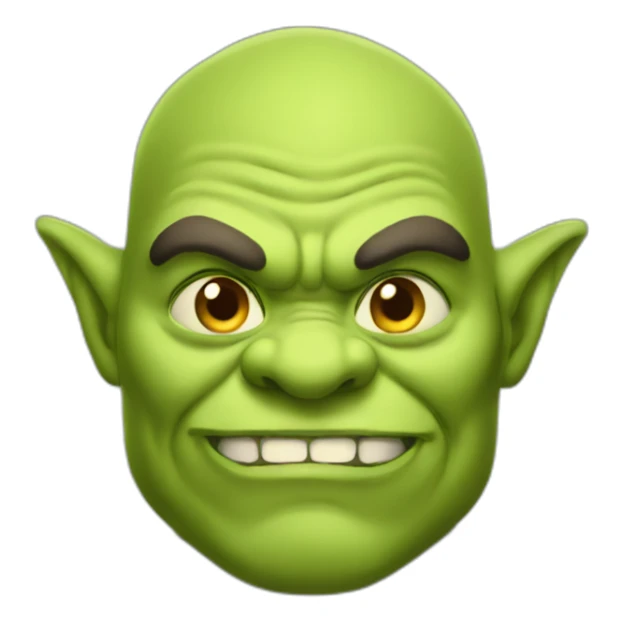 Ogre emoji sticker