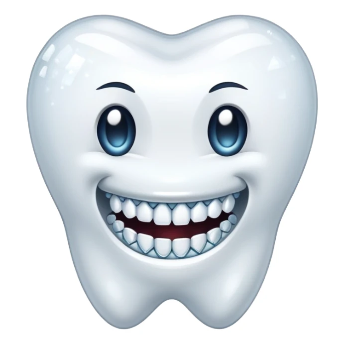Teeth made out of diamonds sticker