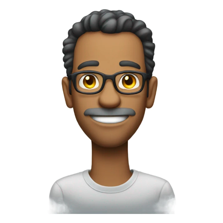 Tall goofy male that is dumb sticker