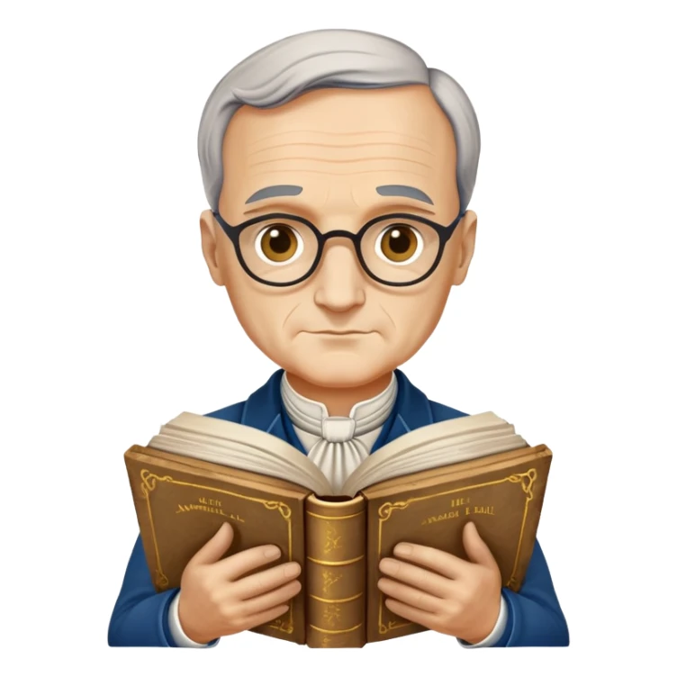 Napoleon Hill old with book of wisdom sticker