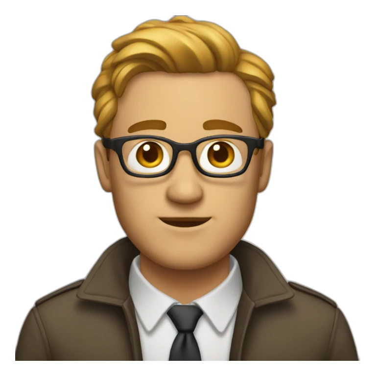 man from the box sticker