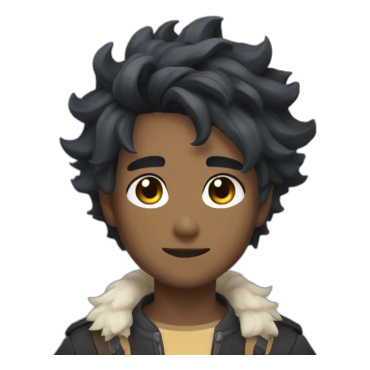 Al hair am from Genshin impact sticker