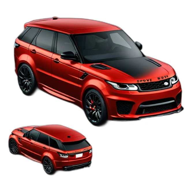 Range rover sport svr 575 horsepower sticker