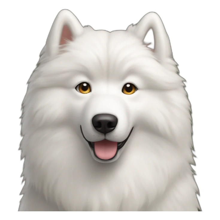 Un Samoyed  sticker